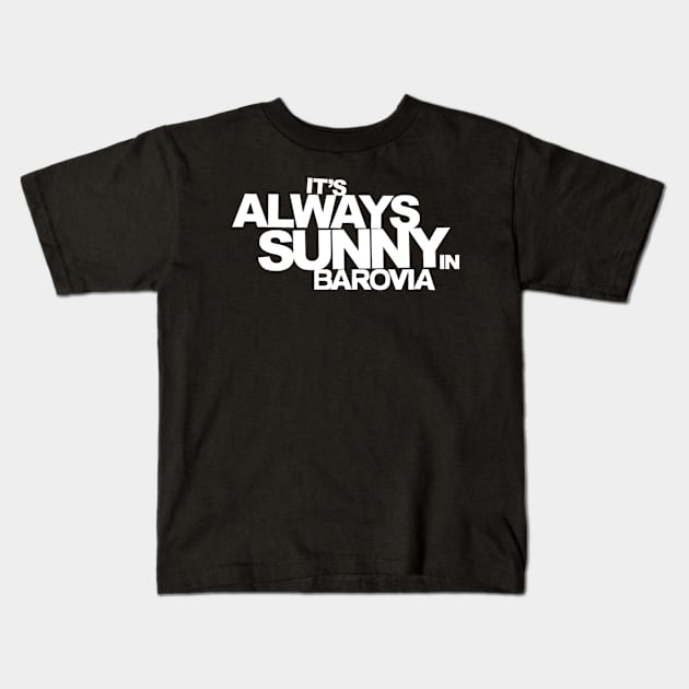 It's Always Sunny in Barovia Kids T-Shirt by vanitygames